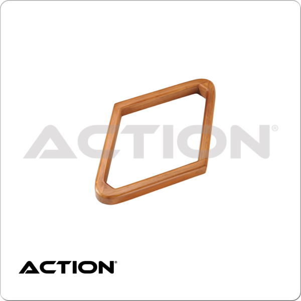 Heavy Duty Wooden Diamond Rack - Honey